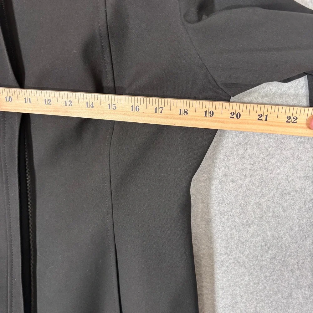 Vintage 90s Rena Rowan Blazer Jacket Size 10 Pockets Minimal Career‎ Travel USA